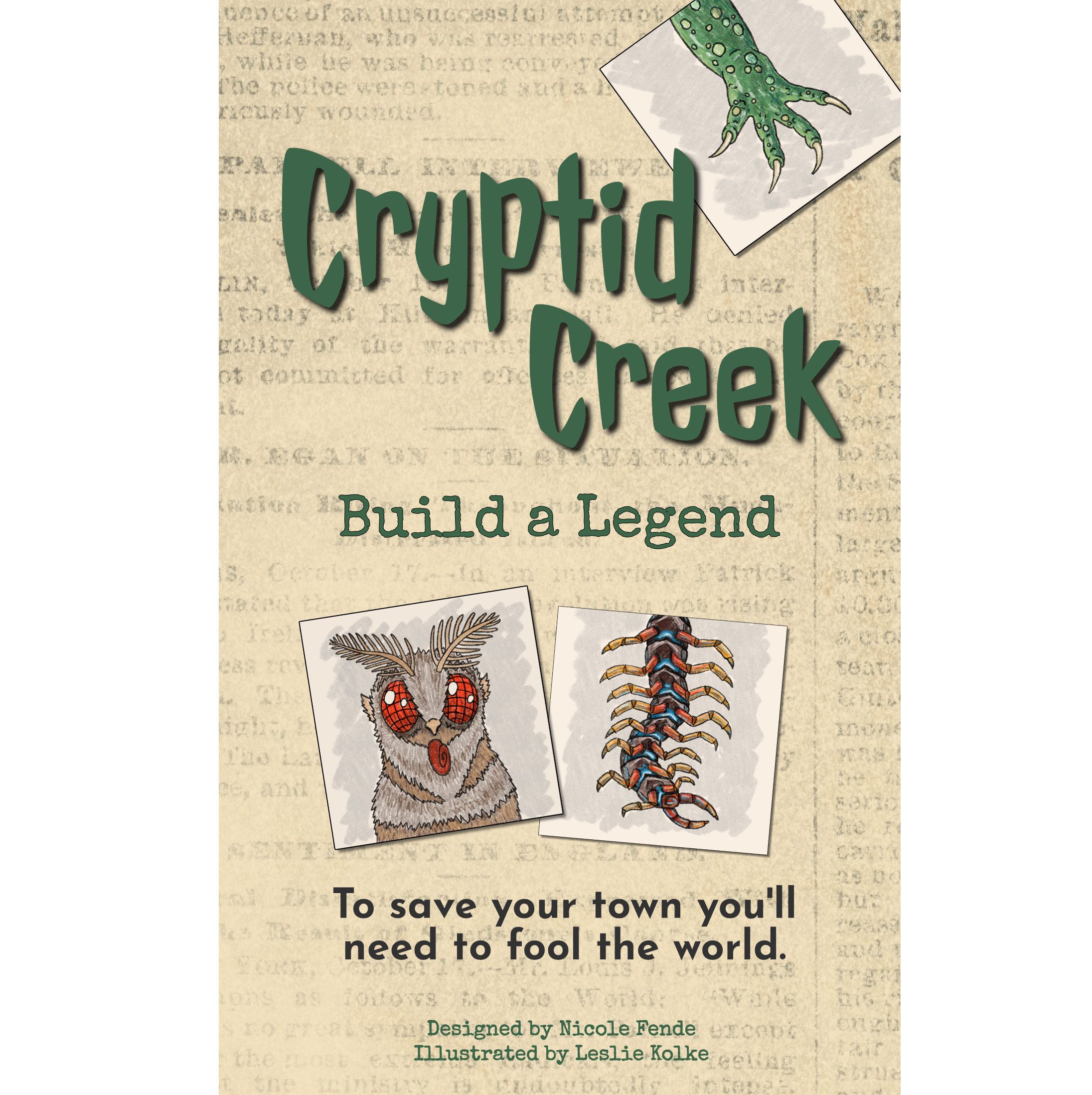 Cover art for Cryptid Creek: Build a Legend