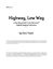 RPG Item: HIG1-07: Highway, Low Way