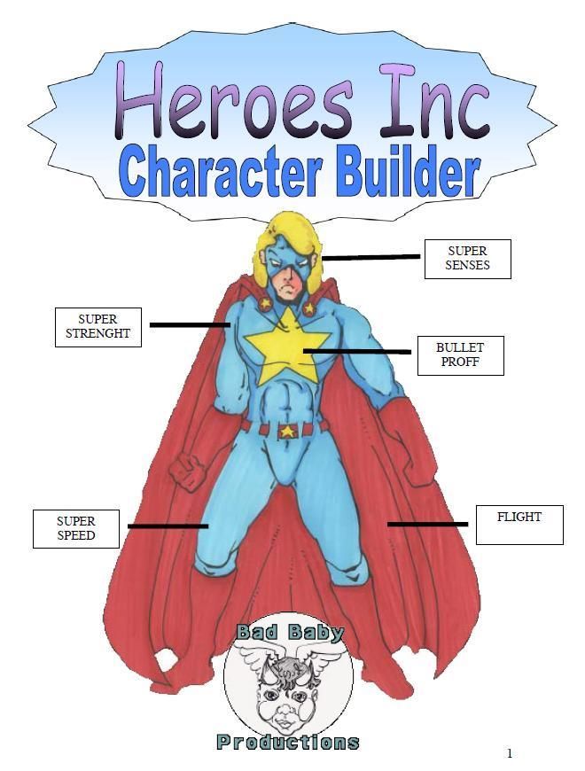 Heroes Inc 4: Character Builder cover