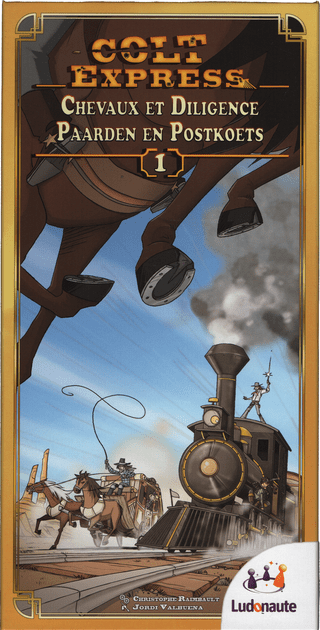 Colt Express Horses Stagecoach Image BoardGameGeek