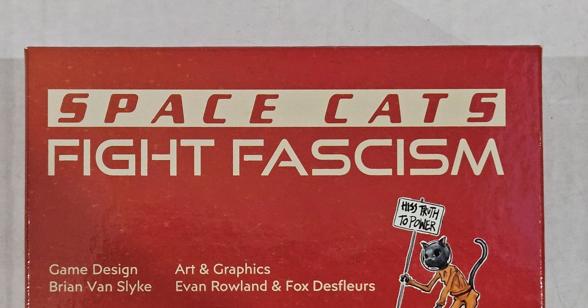 Space Cats Fight Fascism Board Game BoardGameGeek