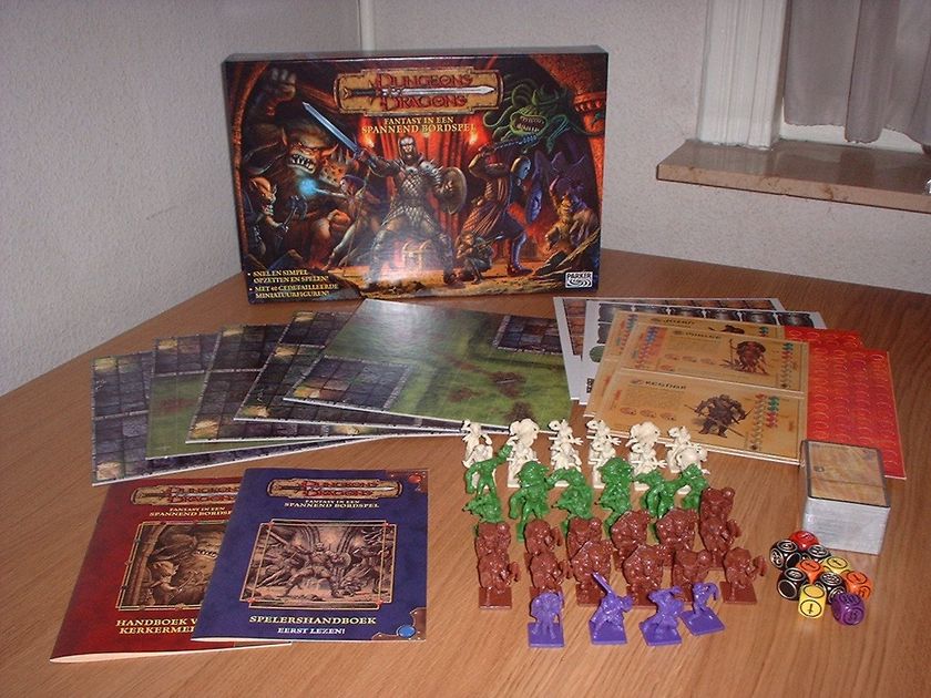 Dungeons & Dragons The Fantasy Adventure Board Game Image