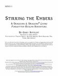 RPG Item: MINI1-1: Stirring the Embers