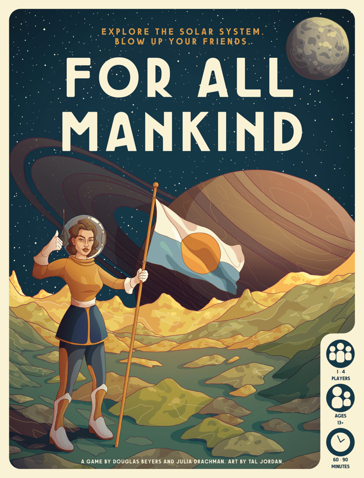 Boîte du jeu For All Mankind
