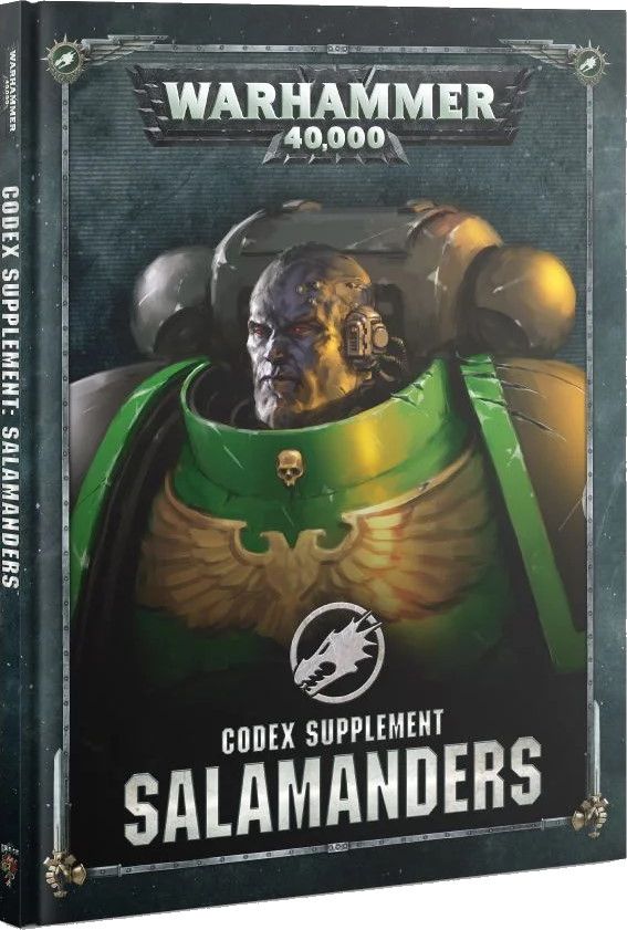 Coperta Warhammer 40,000 (Eighth Edition): Codex Supplement – Salamanders