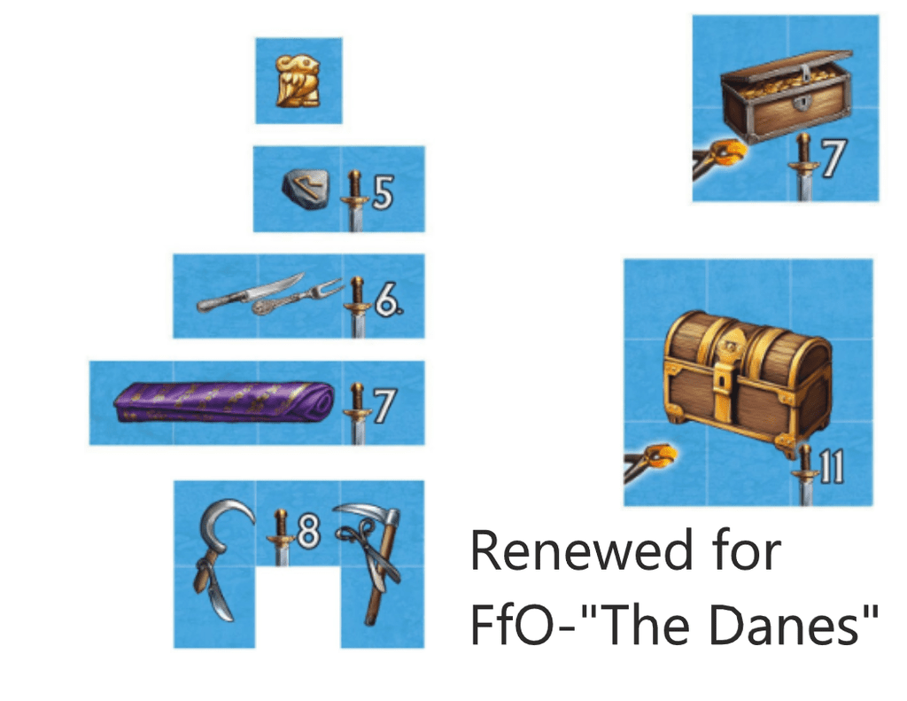 Illustration 5 de The Danes - A Feast for Odin game