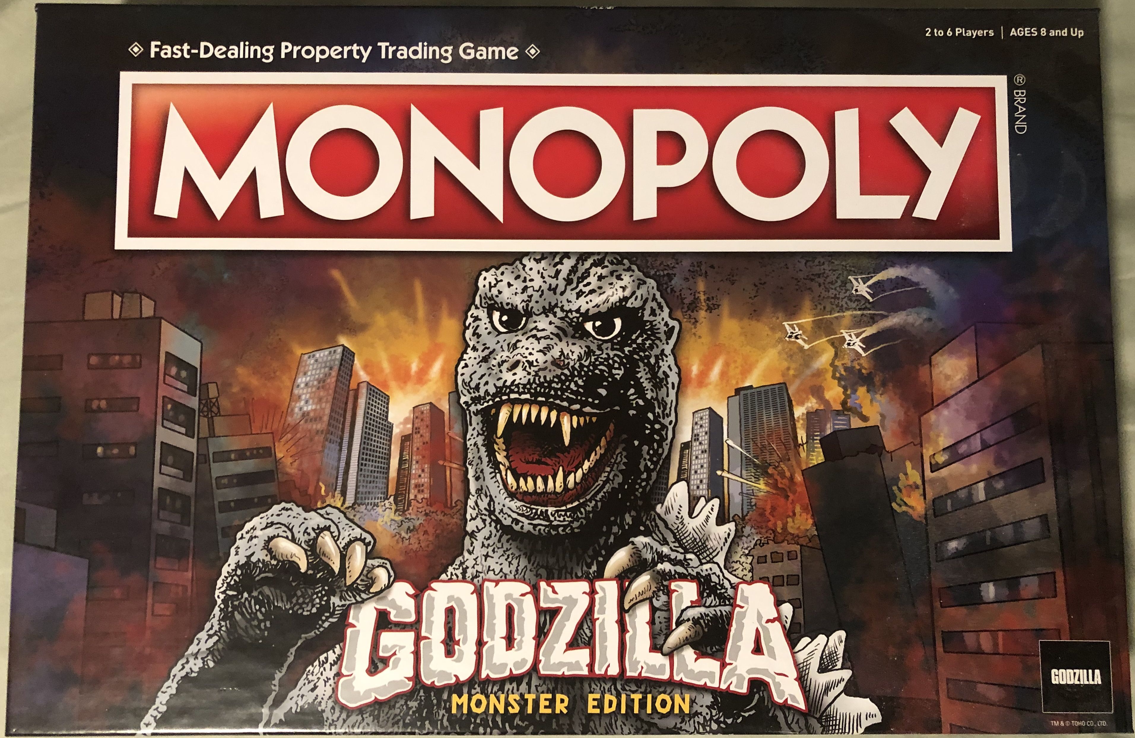 Monopoly: Godzilla Monster Edition cover art