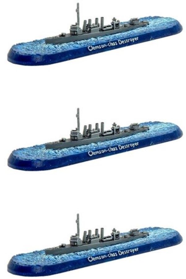 Victory at Sea: Clemson-class destroyers