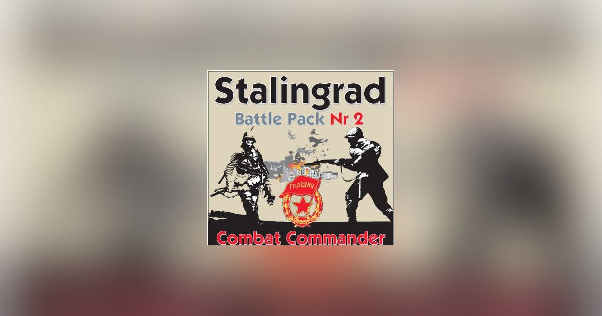 Combat Commander: Battle Pack #2 – Stalingrad | Board Game