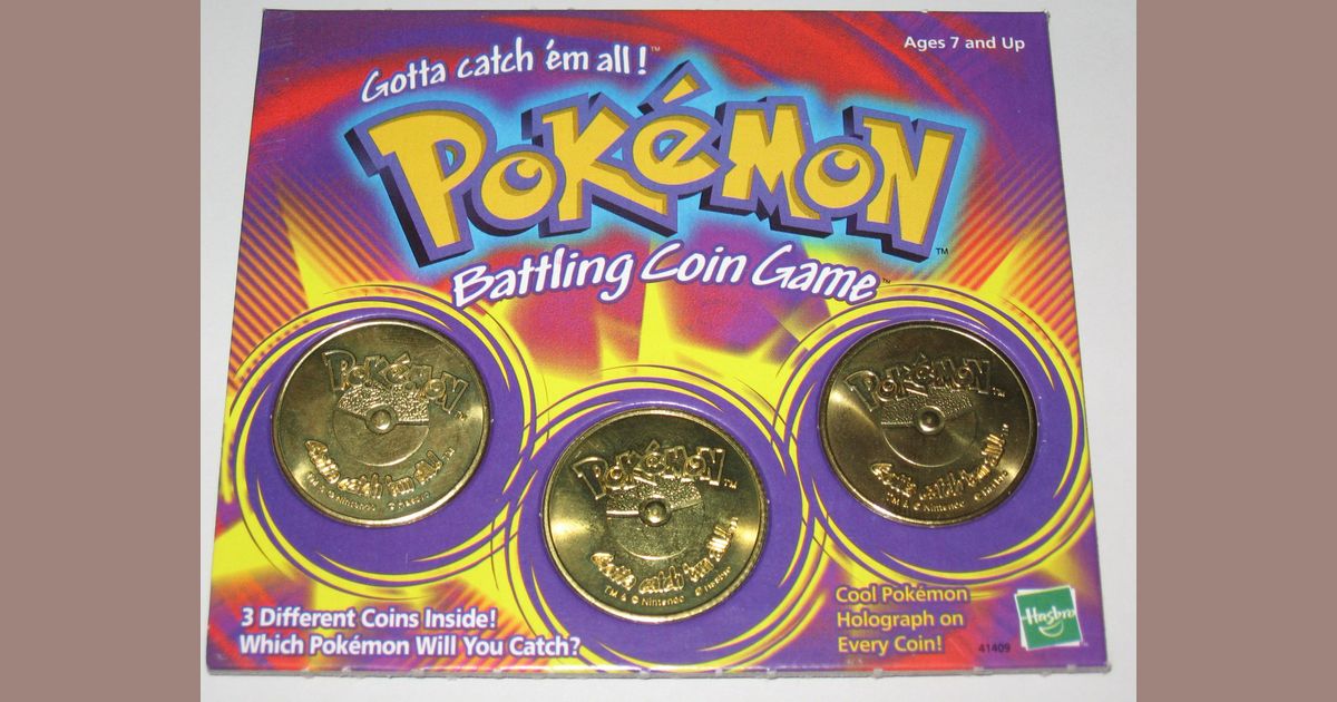 Pokemon Battling Coin Game Board Game Boardgamegeek