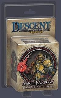 Descent: Journeys in the Dark (Second Edition) – Alric Farrow Lieutenant Pack cover