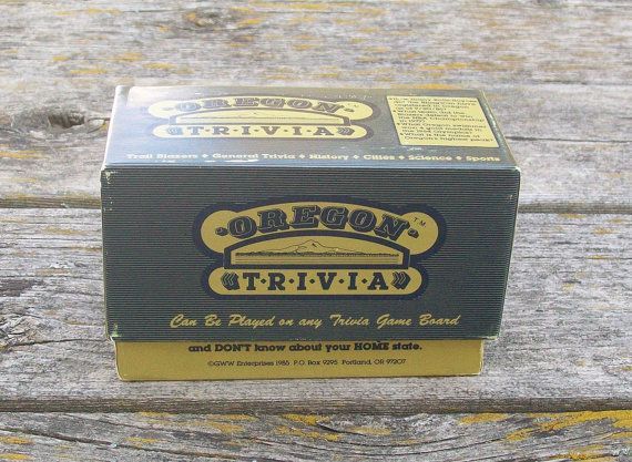 Oregon Trivia Game