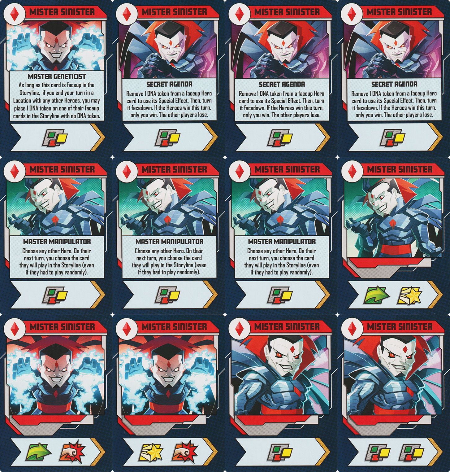 Marvel United: Mister Sinister Promo Deck