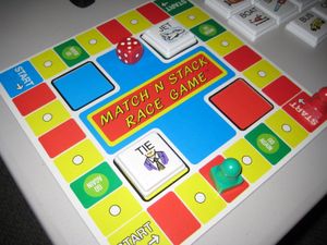 Match 'N Stack Race Game