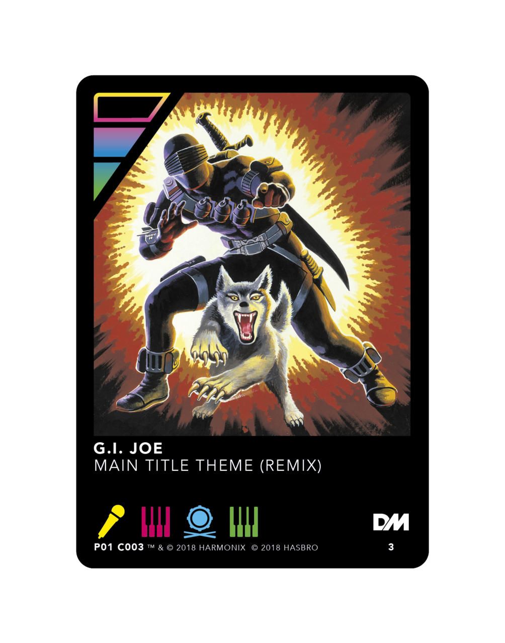 DropMix: G.I. Joe – Main Title Theme (Remix) Promo Card box art