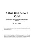 RPG Item: DYV1-02: A Dish Best Served Cold