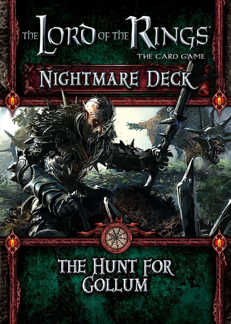 The Lord of the Rings: The Card Game – Nightmare Deck: The Hunt for Gollum cover