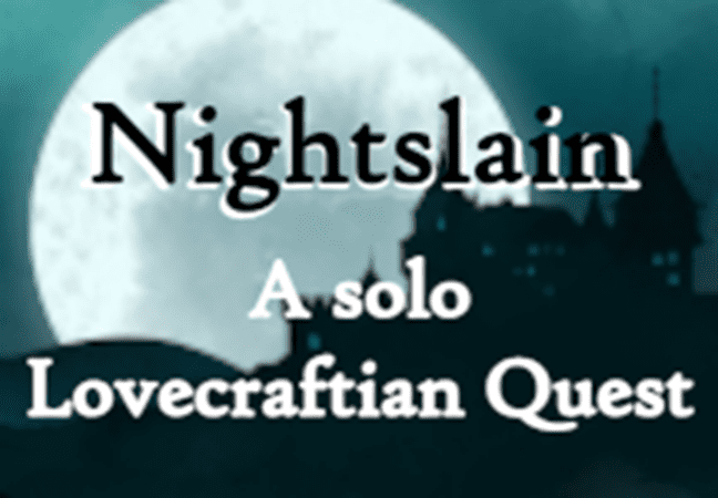 Cover art for Nightslain