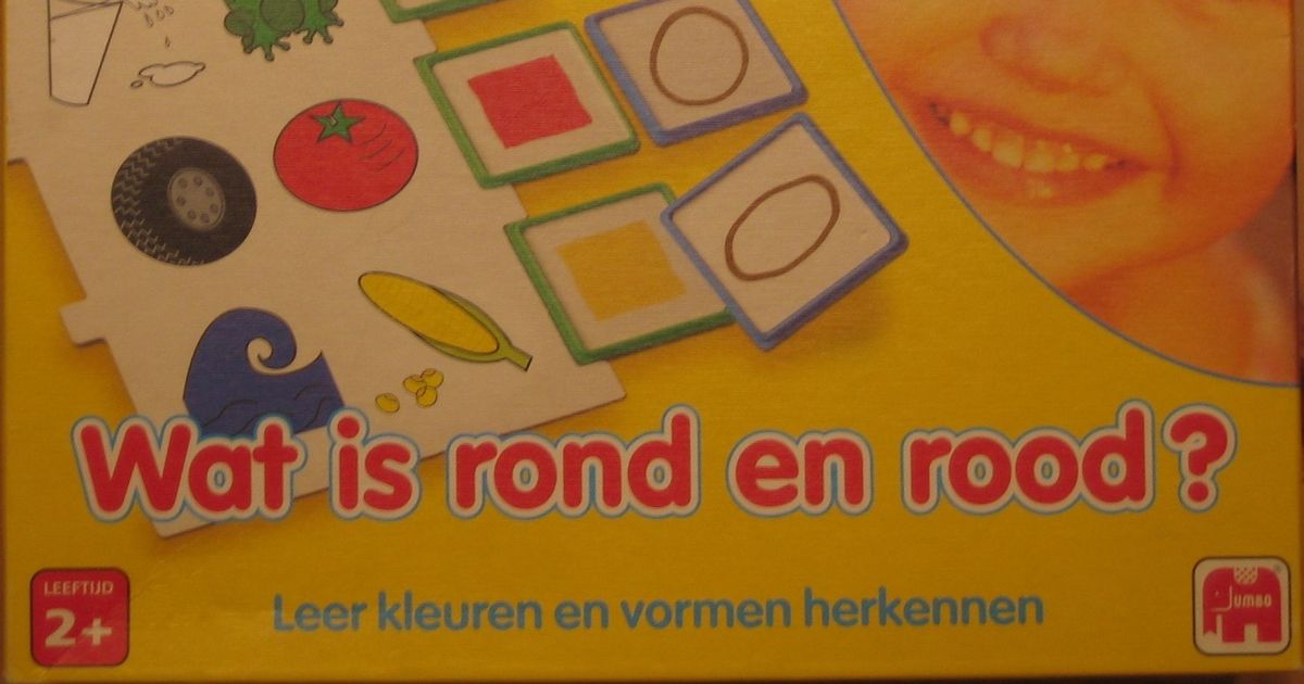 Wat is rond en rood? | Board Game | BoardGameGeek