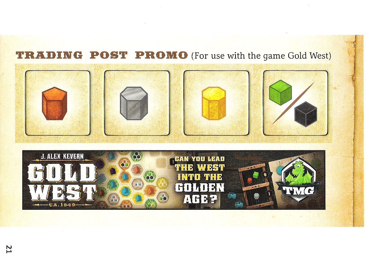 Gold West: Trading Post Promo