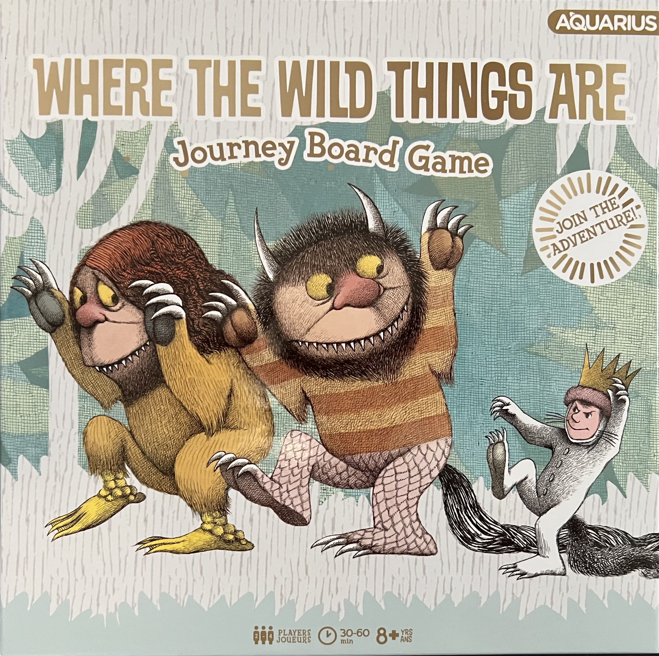 Cover art for Where the Wild Things Are Journey Board Game