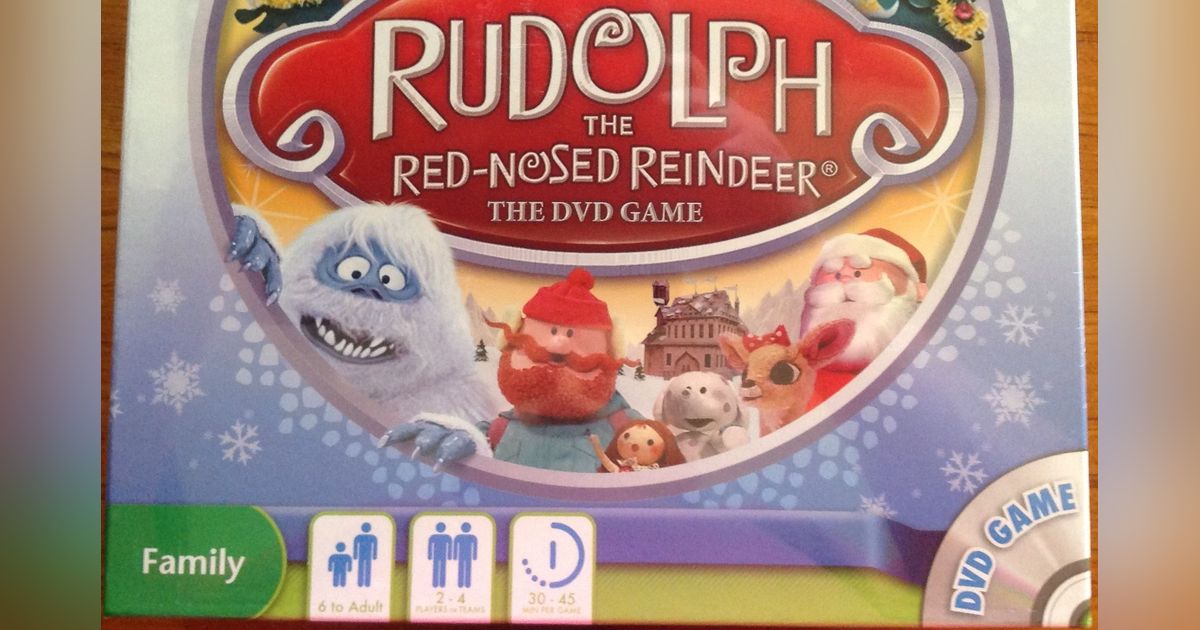 Rudolph the Red-Nosed Reindeer DVD Game | Board Game