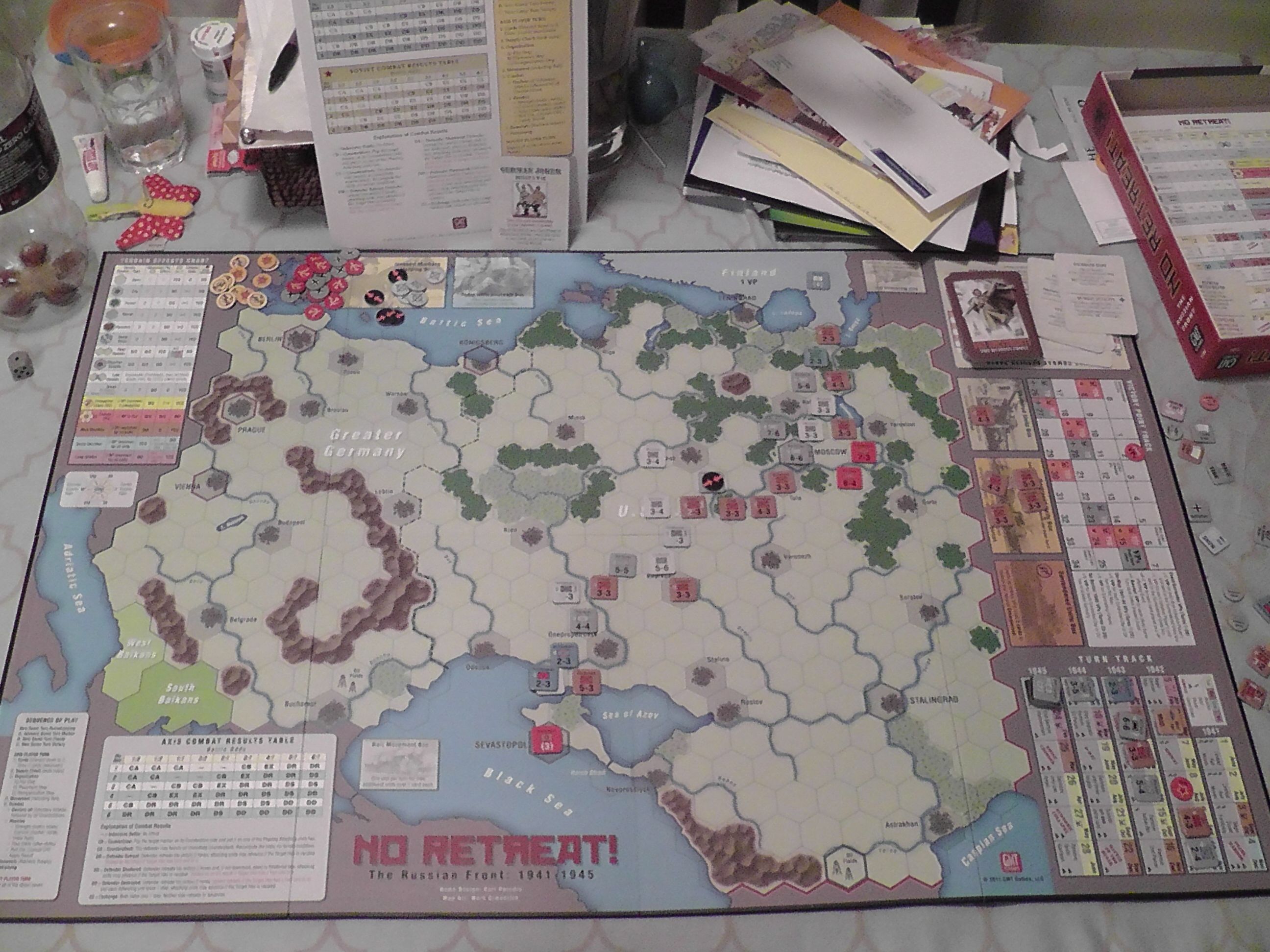 No Retreat! The Russian Front | Image | BoardGameGeek