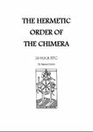 RPG Item: The Hermetic Order of the Chimera