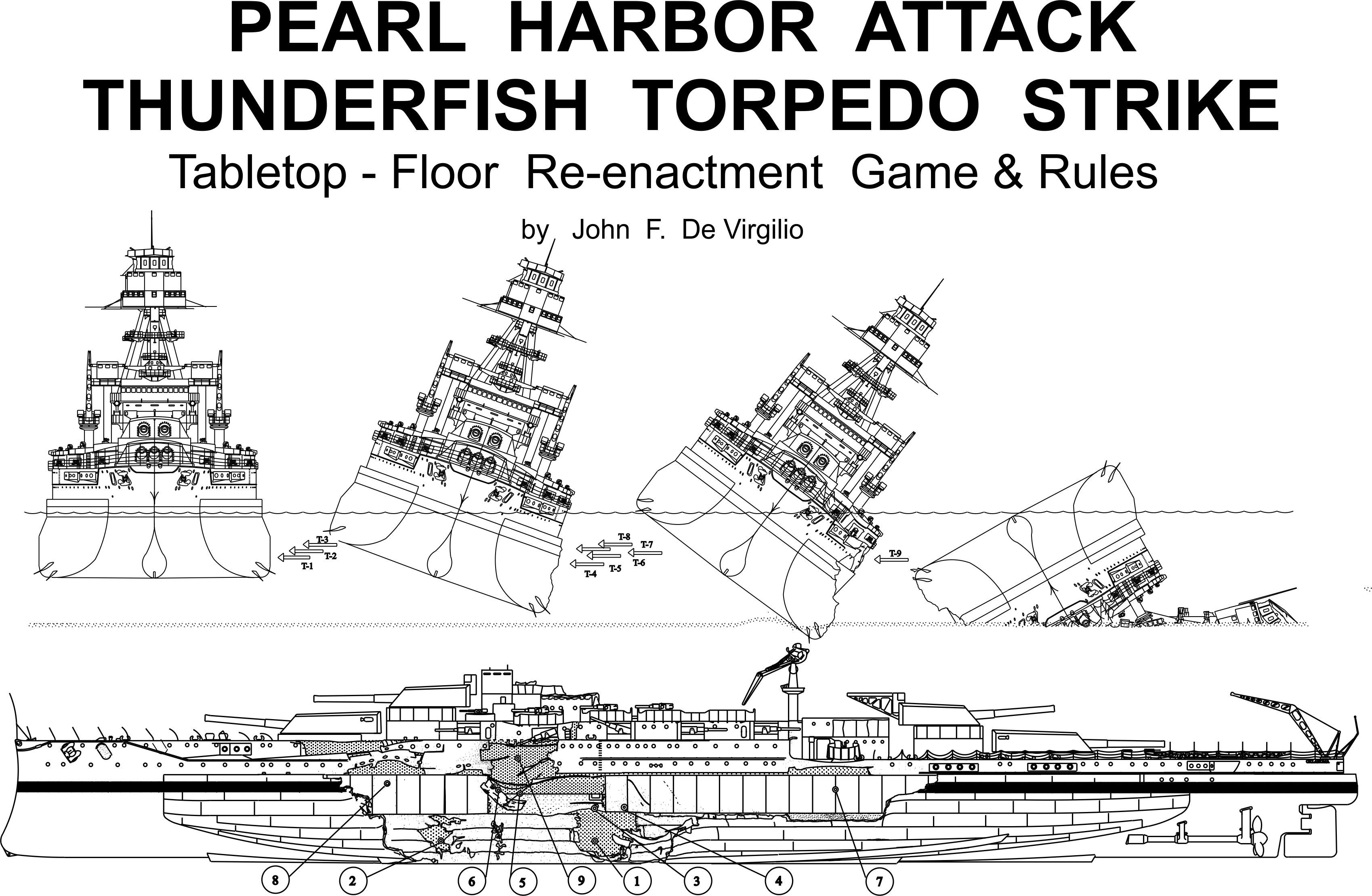 Pearl Harbor Attack Thunderfish Torpedo Strike