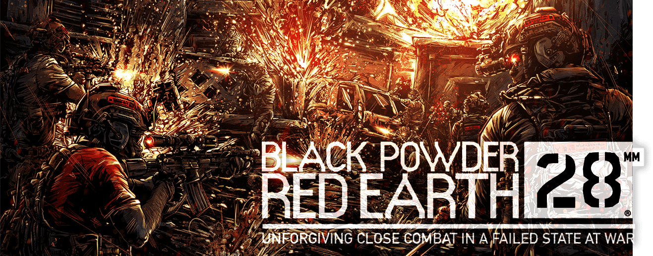Black Powder Red Earth 28mm box art