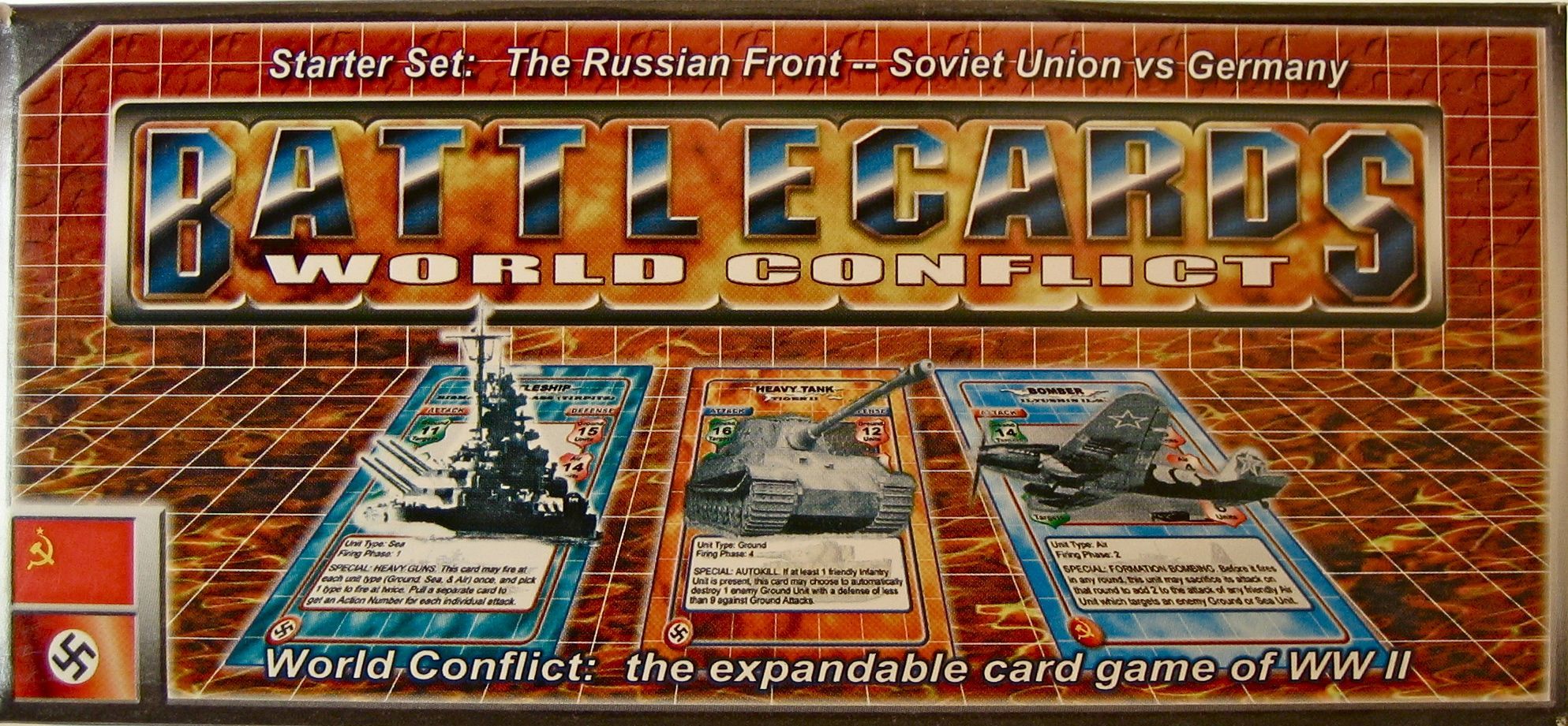 Boîte du jeu Battlecards: World Conflict – The Russian Front: Starter Set