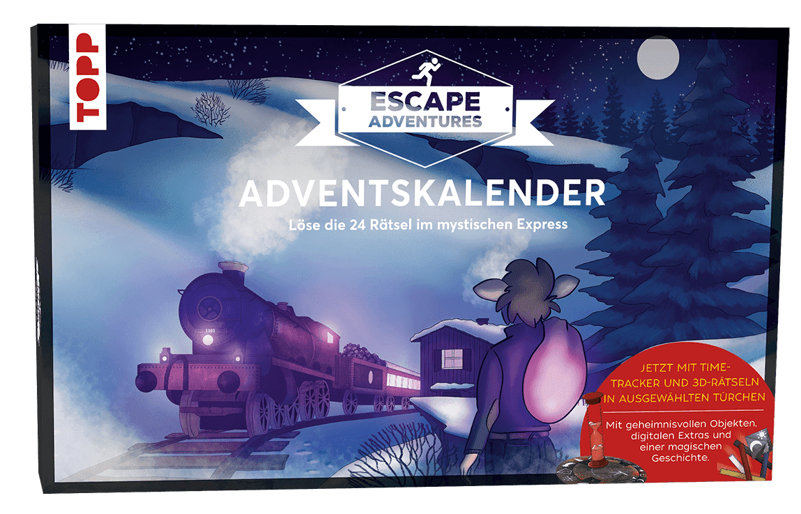 Escape Adventures Adventskalender: Der mystische Express cover