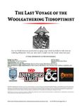 RPG Item: CCC-CIC-08: The Last Voyage of the Woolgathering Tidsoptimist