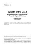 RPG Item: FURI4-03: Wreath of the Dead