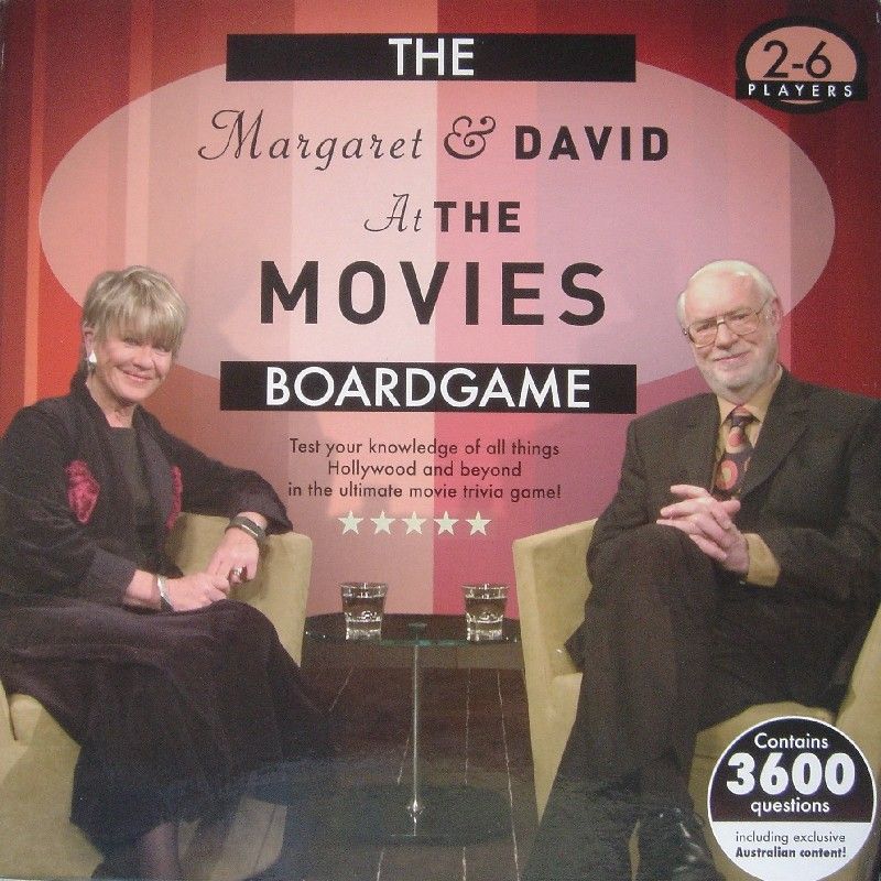The Margaret & David At The Movies Boardgame cover
