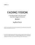 RPG Item: GRM1-10: Fading Vision