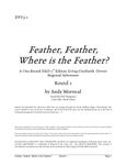RPG Item: DYV3-01: Feather, Feather, Where is the Feather?