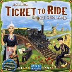 Hoe Verdeelstuk Wegrijden Ticket to Ride Map Collection: Volume 4 – Nederland | Board Game |  BoardGameGeek
