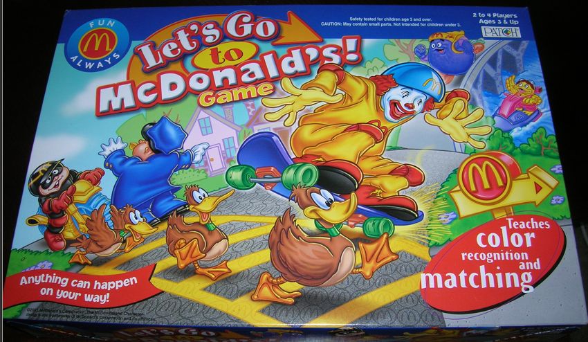 Let's Go to McDonald's Game