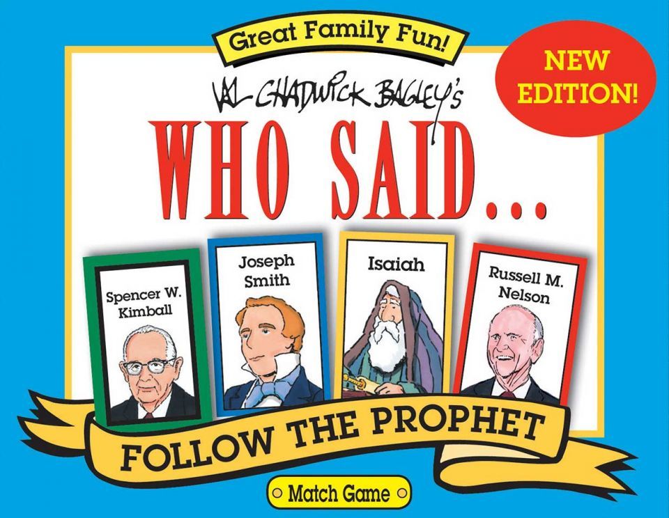 Who Said...Follow the Prophets Game box art