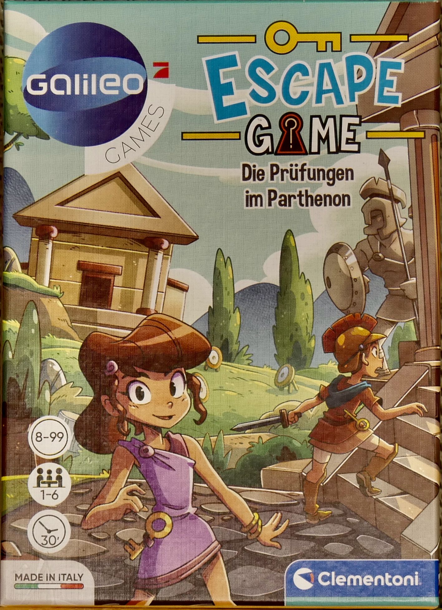 Cover art for Escape Game: Die Prüfung im Parthenon