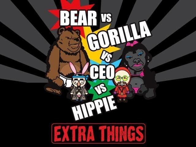 Bear vs Gorilla vs CEO vs Hippie: Extra Things cover
