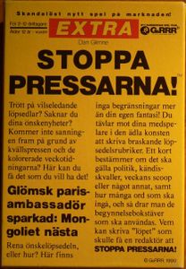 Stoppa pressarna!