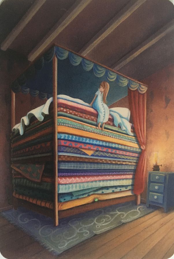 Dixit: "The Princess and the Pea" Promo Card