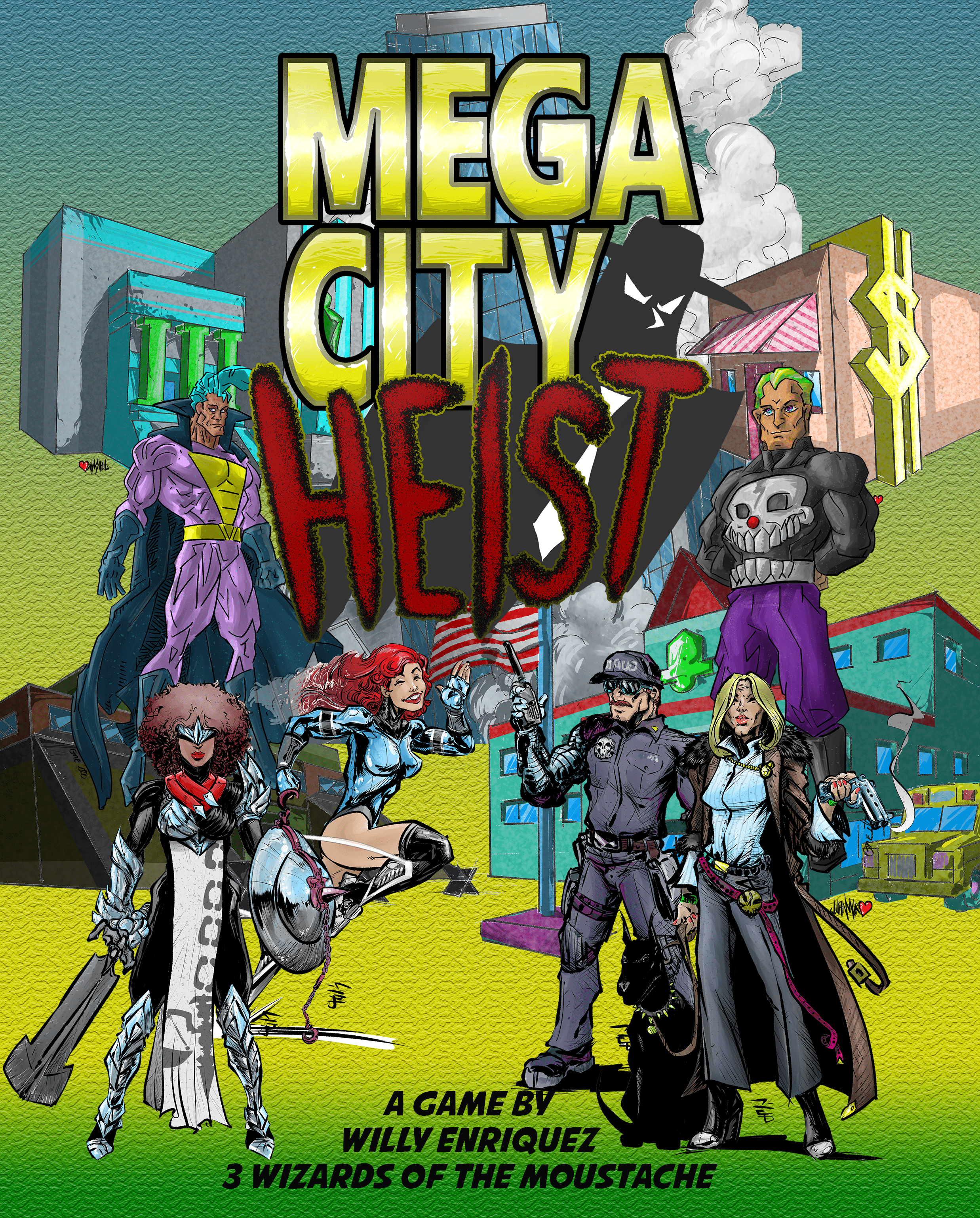 Megacity Heist cover art