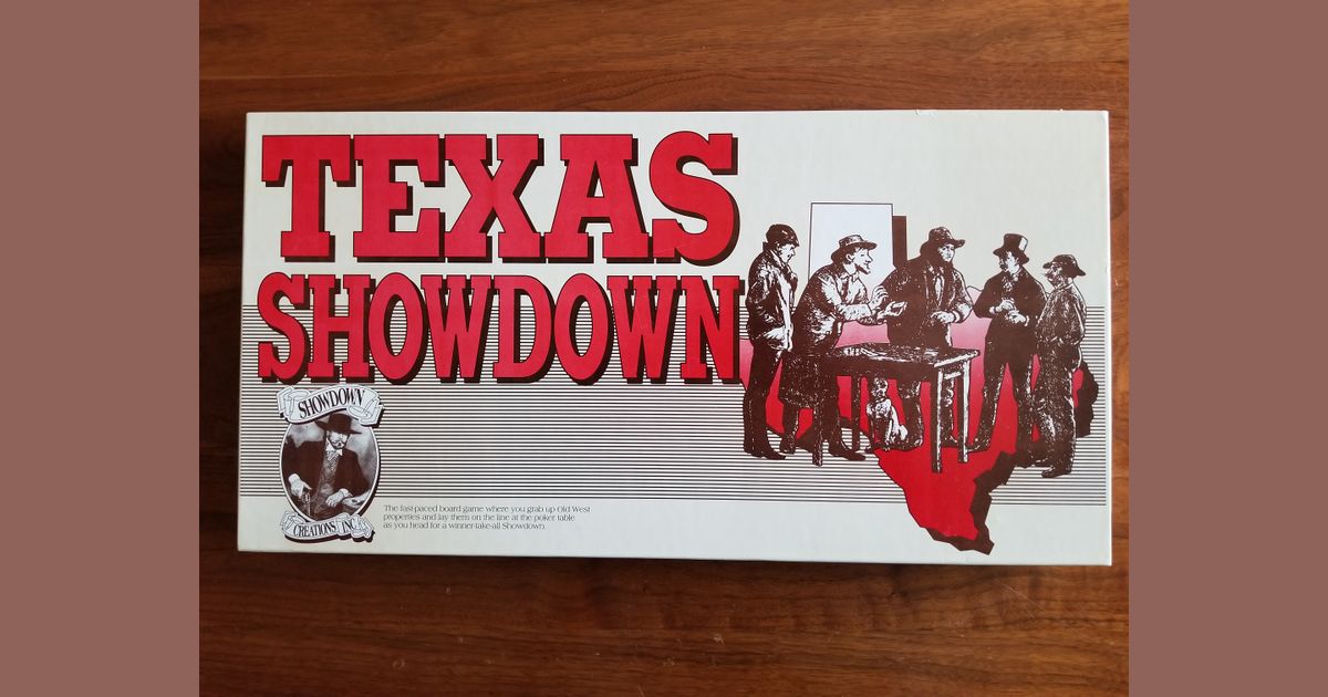 Texas Showdown Board Game BoardGameGeek