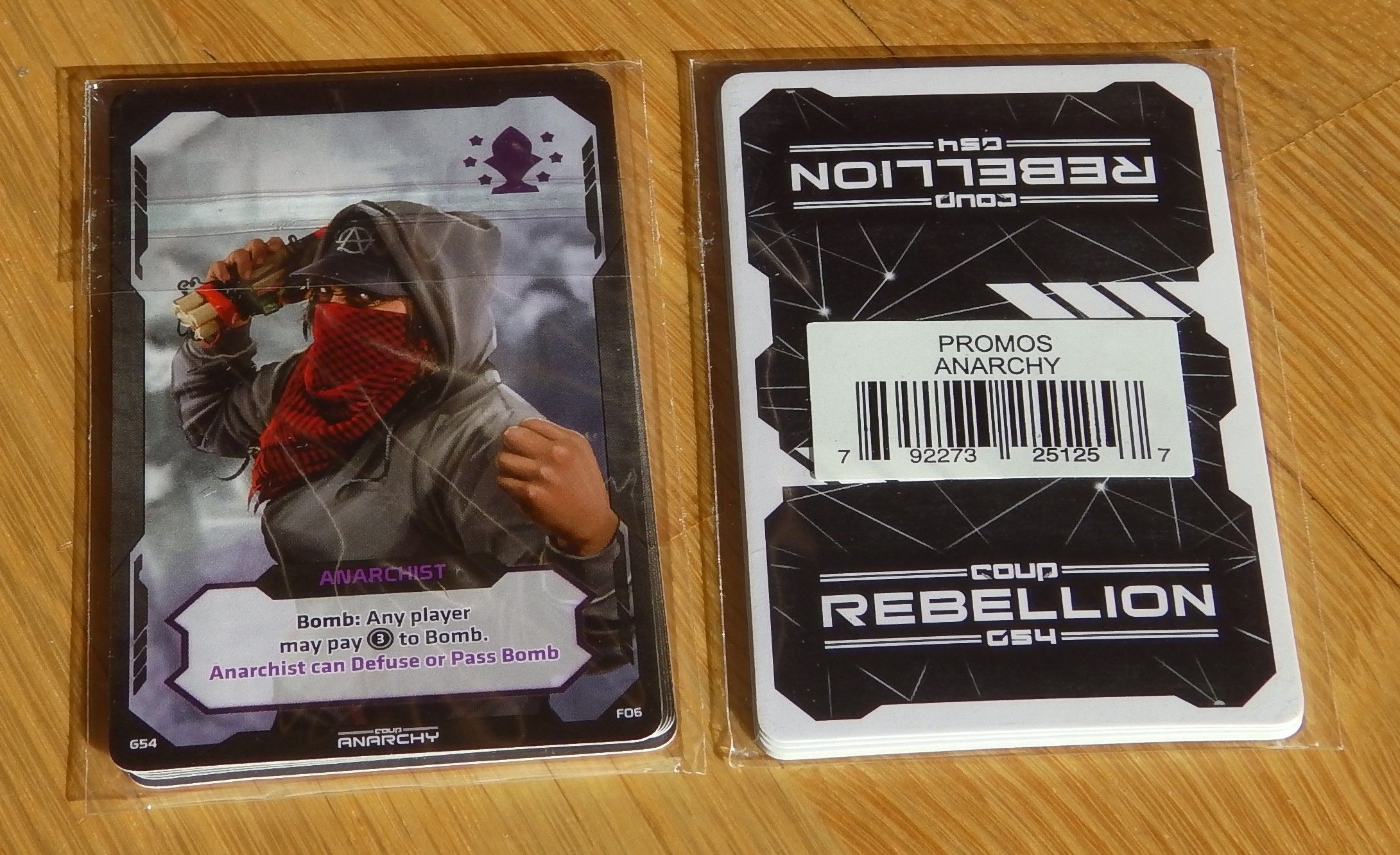 Coup Rebellion G54: Anarchy Promos
