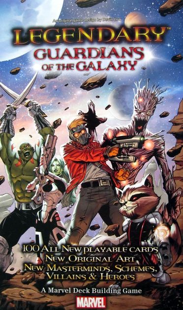Lingua Inglese Marvel Espansione: Guardians of The Galaxy Gioco di Carte Deck-Building Legendary 