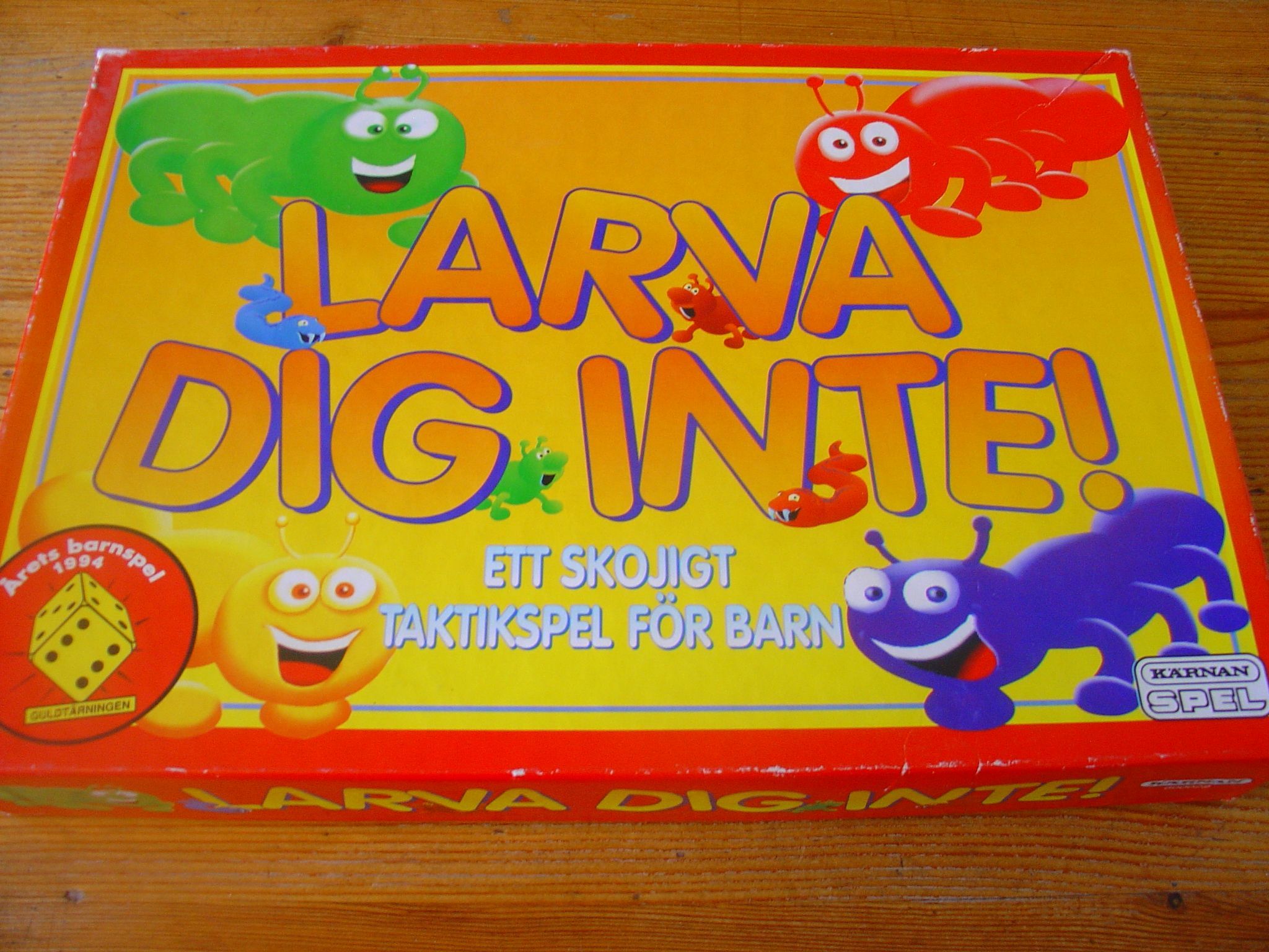 Larva dig inte! cover art