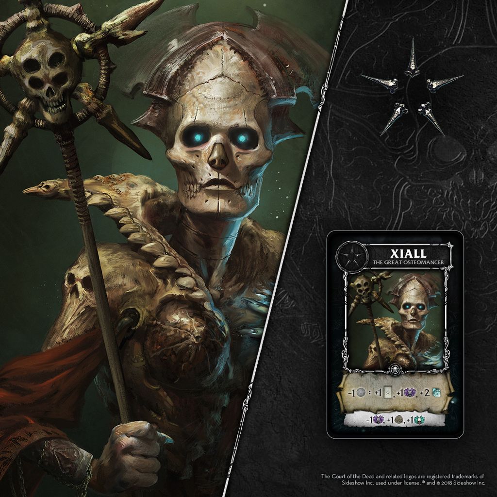 Illustration 11 de Court of the Dead: Mourners Call Board Game